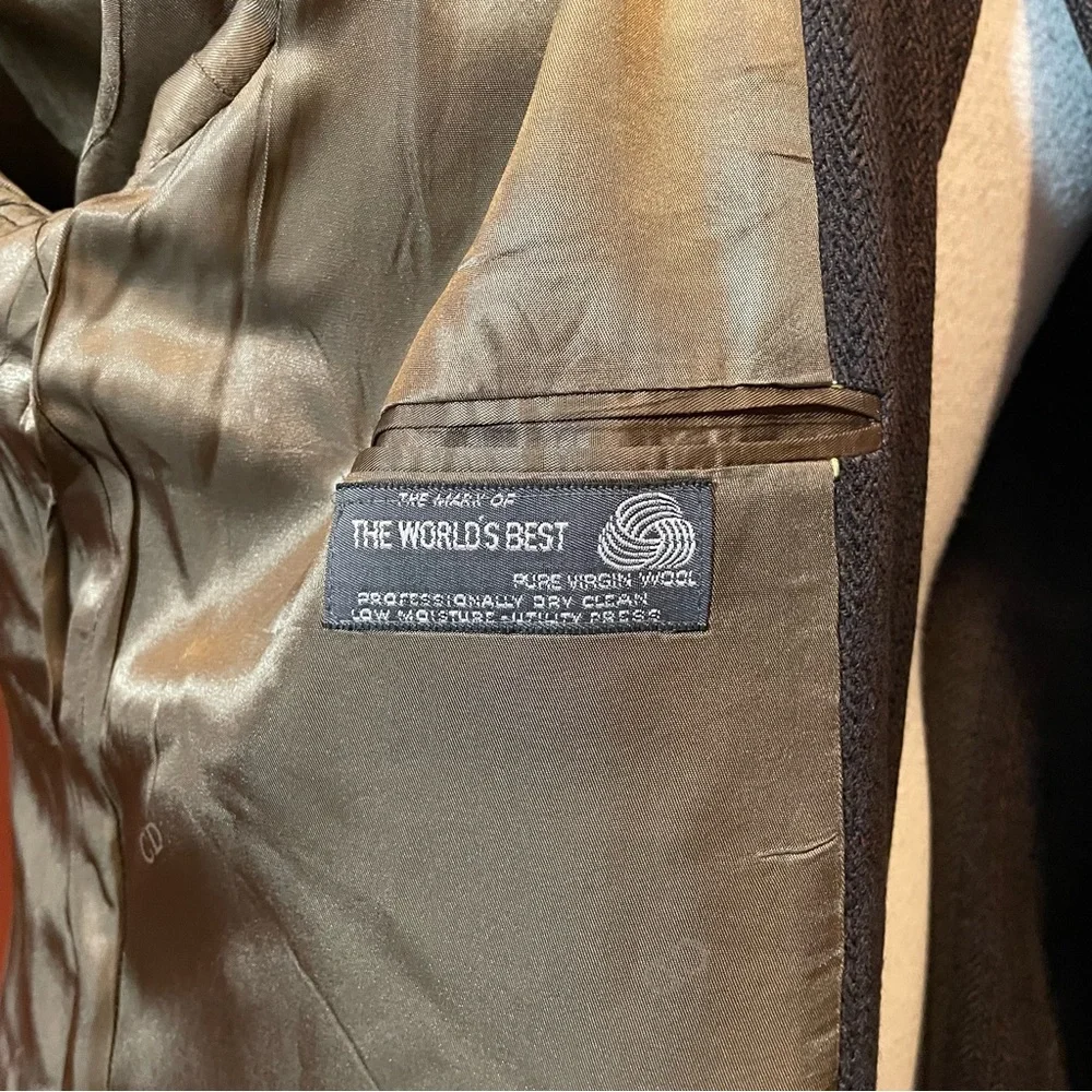 Christian Dior Men’s Vintage Two Button Shoulder‎ Padded Lux Blazer Sport Coat